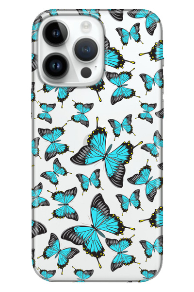 Cekuonline Case for iPhone 16 Pro Max Case Phone Case 16 Pro Max Printed Blue...