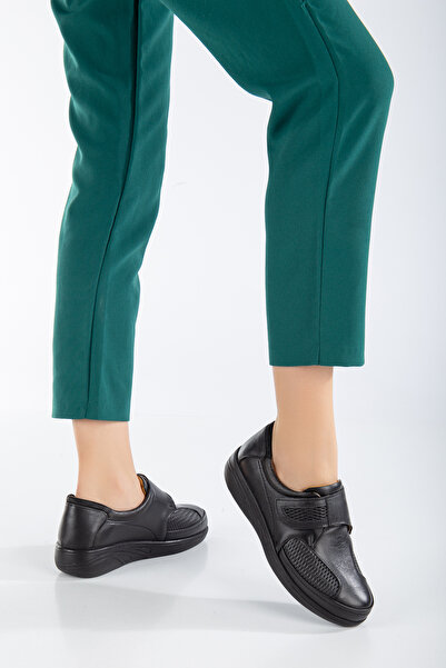 YADE MODA Ortopedik Kadın Deri Ayakkabı Topuk Dikeni Kemik Çıkıntısı Ve Taraklı Ayaklar Için Uygundur