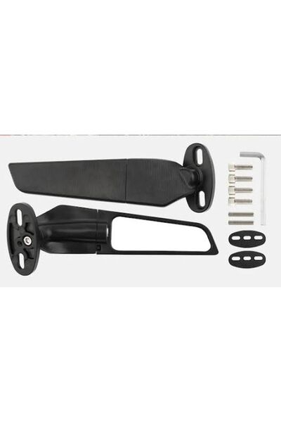 Scoyco Motosiklet Yarasa Aynası Katlanabilir (R25,RS200,CBR125-250,SR250 UYUMLU) Büyük Boy