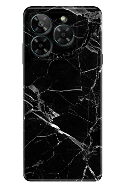 General Mobile ERA 50 Kılıf Telefon Kılıfı ERA50 Baskılı Mermer Siyah