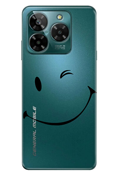 General Mobile ERA 50 Kılıf Telefon Kılıfı ERA50 Baskılı Smile