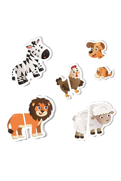 yükselen zeka Rising Intelligence Magnet Puzzle - Baby 12-36 Months