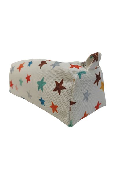 FİYPER Star Patterned - Lined and Washable Cloth Pencil Case