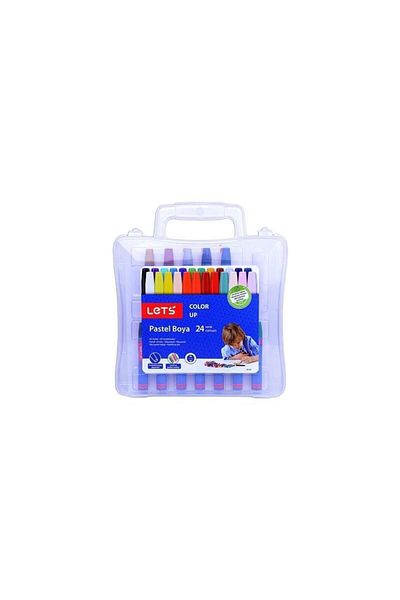 Lets Cornered Pastel Paint - 24 Pieces Lk-24