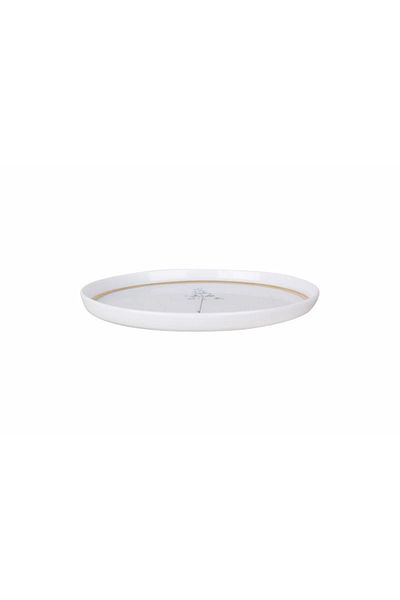 Porland 18cm Botanical Patterned Plain Plate - 04alm005095