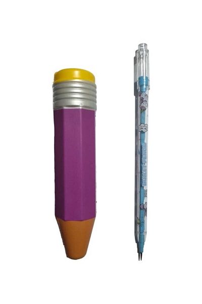 Oyunsal Sukushi Soft Pen Holder and Laying Egg Pencil 2 Items in 1