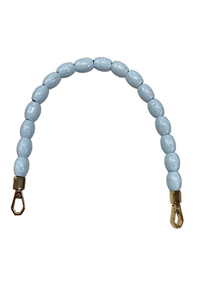 EleganTShoP Ahşap Boncuklu Çanta Sapı 40 cm YML12