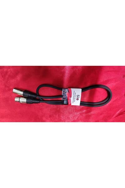Xlr Erkek Dişi 1 Mt Audio Sinyal Kablosu