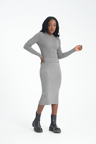 İLKCET MODA Спідниця та верхній комплект з підкладкою