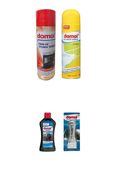 DOMOL Fırın Temizleme Tuvalet Temizleme Köpüğü 500 Ml Cam Seramik Temizleyici...