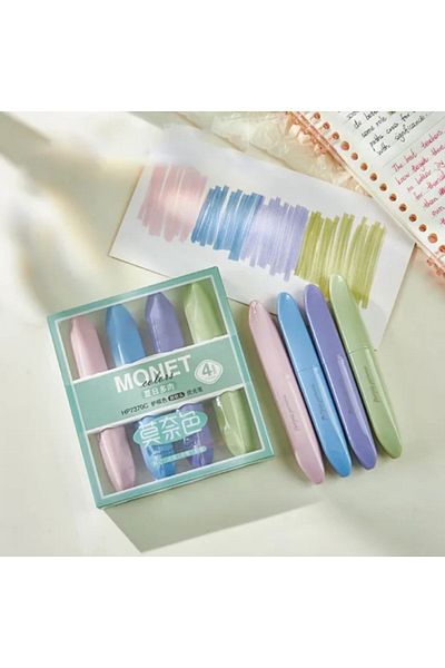 Kawaii Monet's Garden Lily Green Highlighter Set