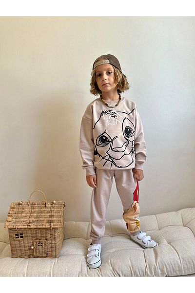 YİGİT BUTİK Boy's Set - King Printed