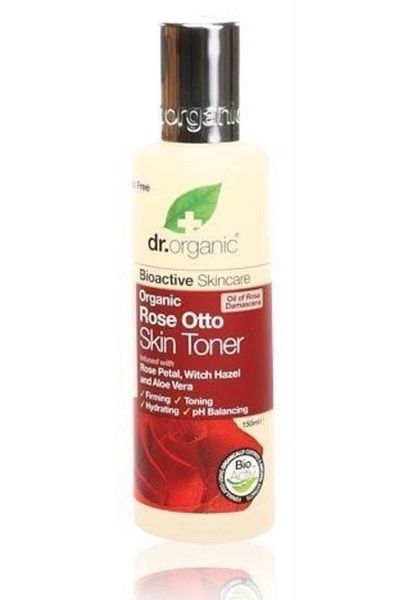 Dr. Organic تونر البشرة العضوي بخلاصة الورد من أورجانيك دكتور، 5.1 أونصة سائلة.