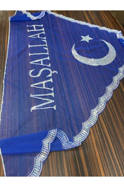 yörük tuhafiye Circumcision Set Blue Mashallah, crescent and star Circumcision Cloth. 12 pieces of Circumcision Wedding Towels. 50 Circumcision Hennas1
