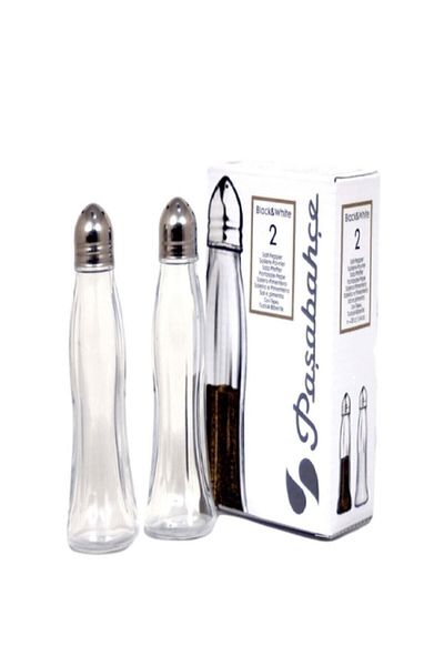 Paşabahçe Set of 2 Salt and Pepper Shakers