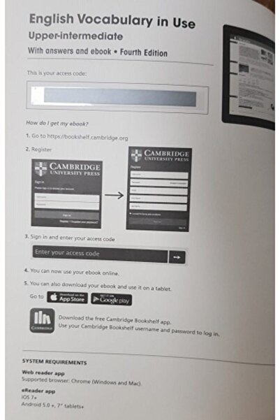 Cambridge University Press English Vocabulary In Use Upper-ıntermediate With Answers And Enhanced Ebook