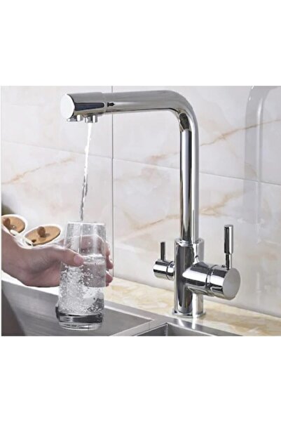 Aquamix 3-Way Sink Faucet with Aceser Purification Outlet