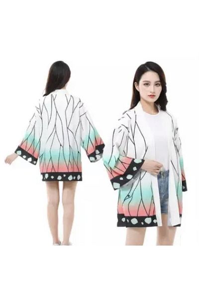 Köstebek Anime Demon Slayer Shinobu Kimono