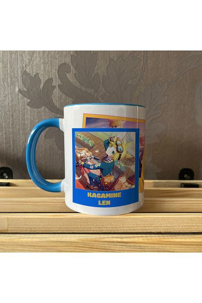 Kupabaskıcısı Project Sekai Len Mug - Kagamine Colorful Design