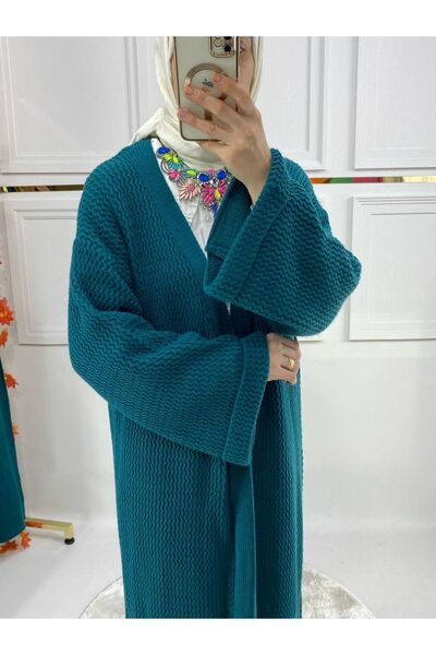 PIRLANTA GİYİM KADIN TRİKO UZUN HIRKA - 293