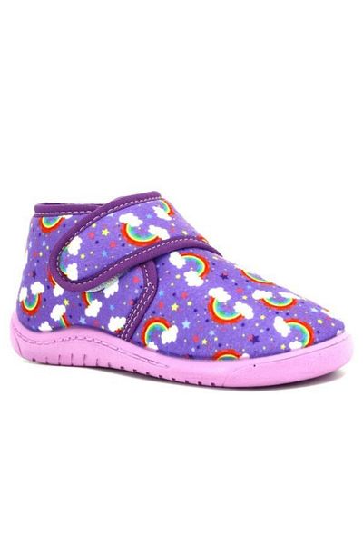 pouniq Children's Shoes - Figured, Velcro, Non-Slip Sole, Kindergarten, Nursery and Home Shoes