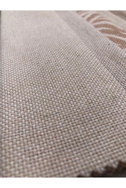 ALFA KUMAŞ VE SUNİ DERİ Lüks Keten Döşemelik Kumaş Premıum White