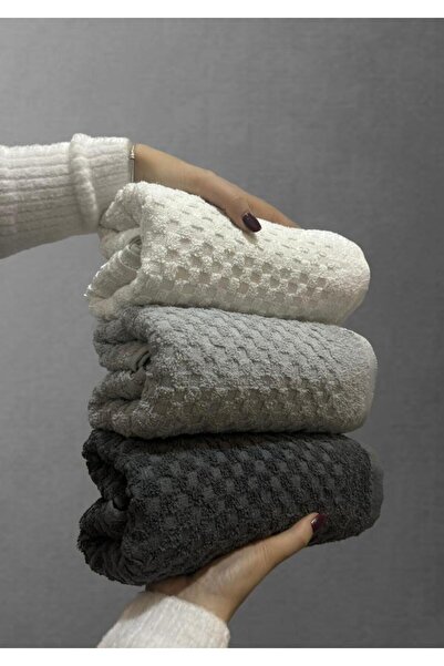 SHAL HOME Shal 100% Cotton 3-Piece Hand and Face Towel Set