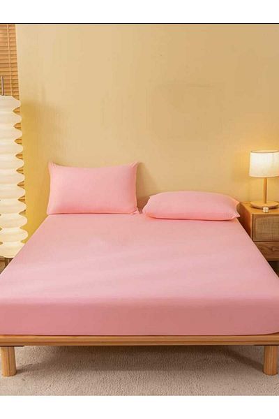 Totem Σετ σεντόνια Ranforce Cotton Pink Pillowcase