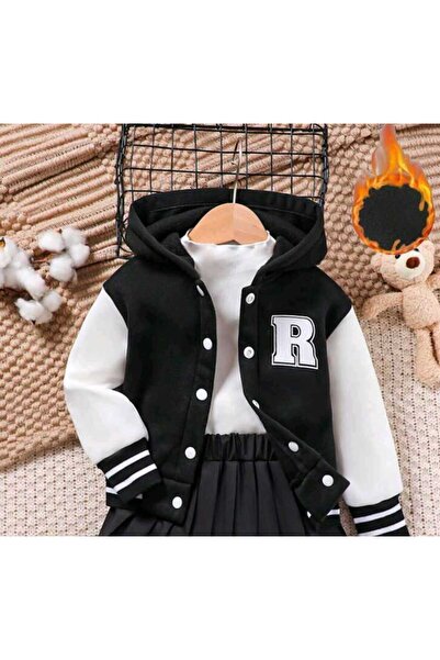 Cardee سترة جامعية بغطاء للرأس للفتيات