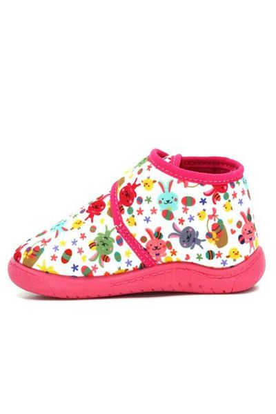 pouniq Children's Shoes - Figured, Velcro, Non-Slip Sole, Kindergarten, Nursery and Home Shoes