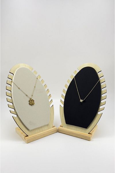 segalife Decorative Wooden Jewelry - Necklace & Bracelet Earring Organizer, Gift Organizer