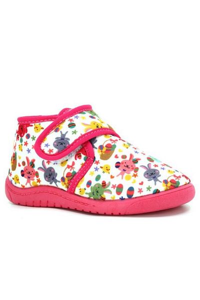 pouniq Children's Shoes - Figured, Velcro, Non-Slip Sole, Kindergarten, Nursery and Home Shoes