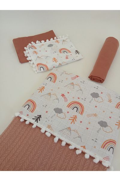 Wenaris BLANKET 4-Piece Pique Set - 2 Pillowcases and Crossbow