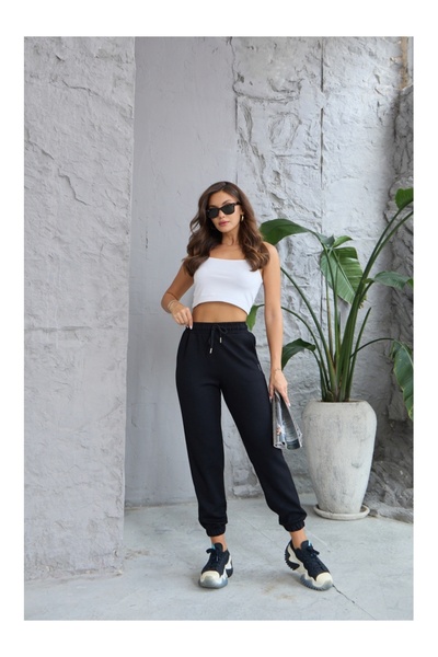 Elif Özbey Butik Siyah  Modal Eşofman