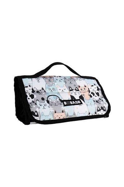 hobi market art 4 Section Pencil Case - Cats