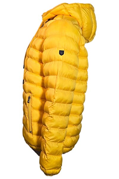 Campione 3429802 Ανδρικό παλτό με κουκούλα - Πορτοκαλί