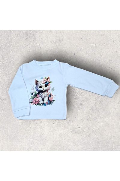 Tosyalı Burak Bebe Long Sleeve Waffle Children's Seasonal Set - T-shirt and Trousers