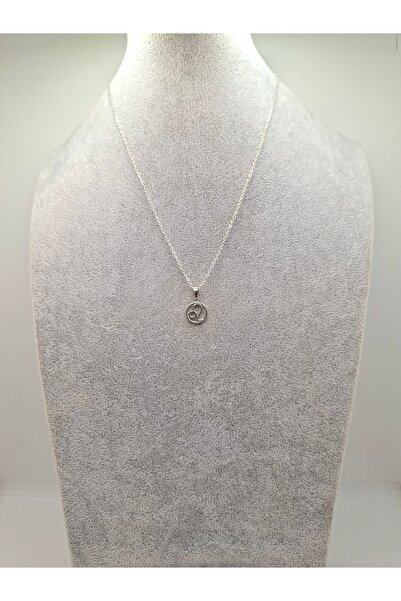 Han Ticarethane Gümüş Renk Aslan Burcu Model Kolye