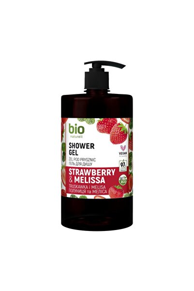 bio natural aroma Gel de dus BiOn Capsuni, 946 ml