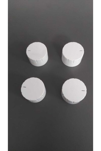 Arçelik Beko Orijinal Ocak Düğme Takımı 4'Lü O/501/YMEB , O/701/YEB Beyaz