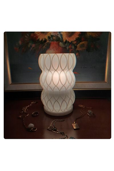CMHOME 3D Printing Night Light, Table Top Floor Lamp