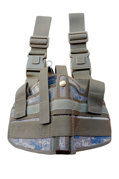 Burak Askeri Malzeme Airsoft Camouflage Palaskaya - Double Connection, Mounte...
