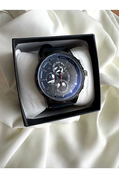 Spectrum Men's Wristwatch and Bracelet with Gift - Strap Cord Design