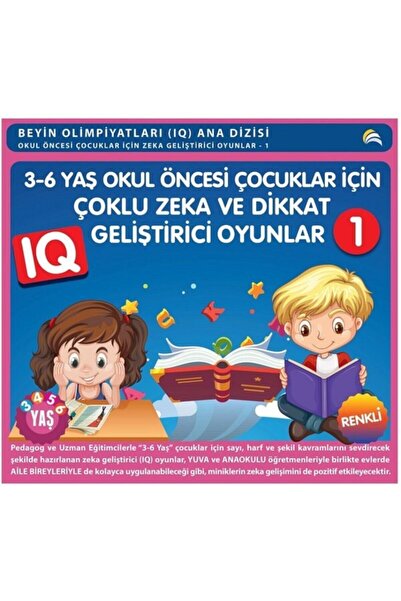 Ekinoks Yayın Grubu 3-4-5-6 Yaş Ve Üzeri Çocuklar Için Çoklu Zeka Ve Dikkat G...