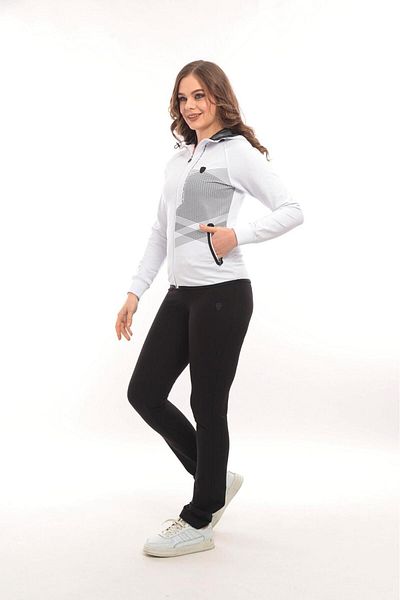 SOCCER Women's Sportswear Hooded Tracksuit Set 21109