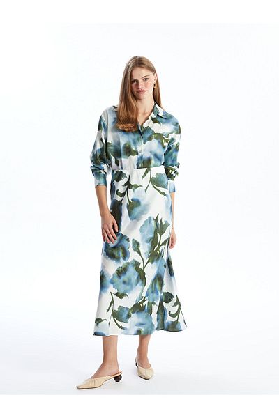 LC Waikiki Fusta de damă cu model LCW slim fit