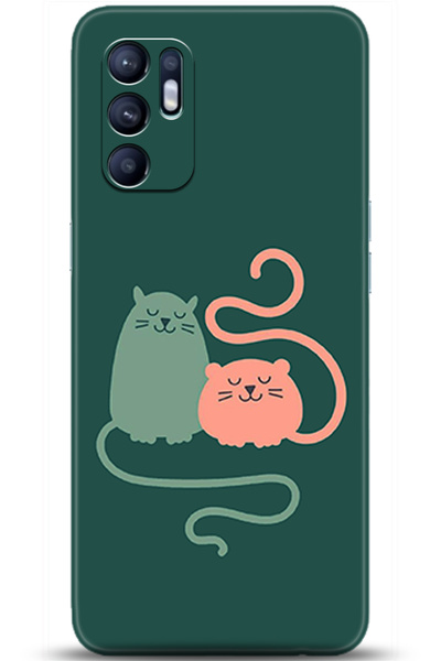 OPPO Reno 6 Kılıf HD Baskılı Kılıf - Followed Institution 0610