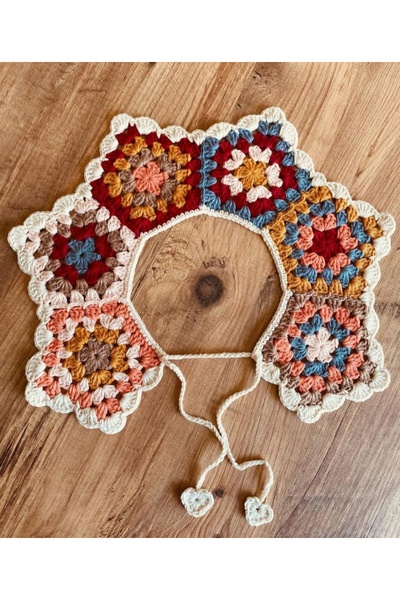 EL ÖRGÜSÜ SANATI El Örgüsü Yakalik Kişiselleştirilebilinir Ürün