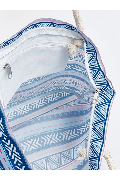 LC Waikiki ACCESORII LCW - Geantă de plajă pentru femei cu model