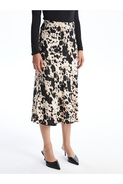LC Waikiki Fusta de damă cu model Standard Fit - LCW